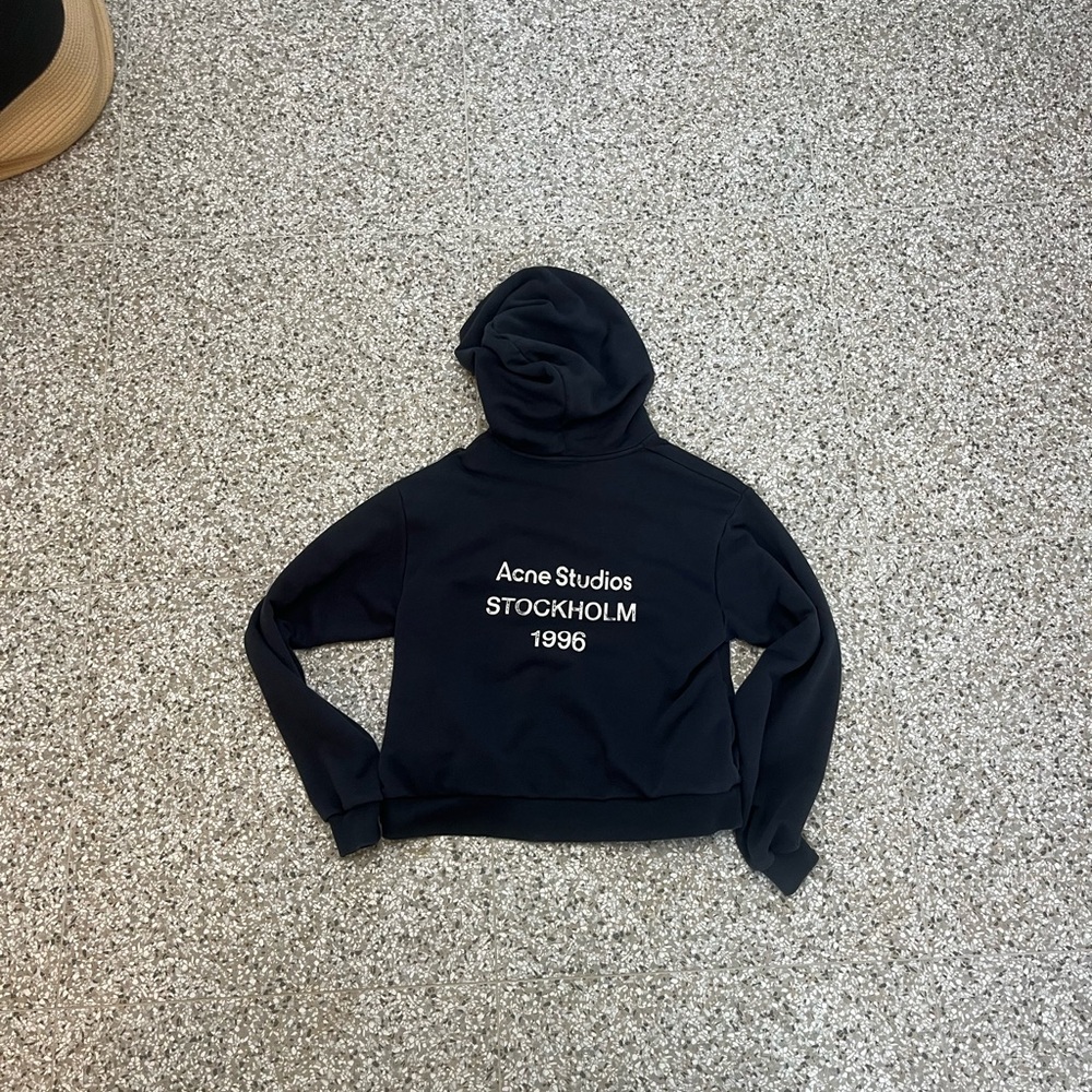 Acne studios 1996 black sweatshirt 
retails for over 500